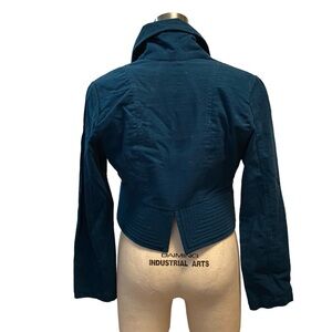 Quilted Crop jacket by K’ Frans Antigua, Guatemala